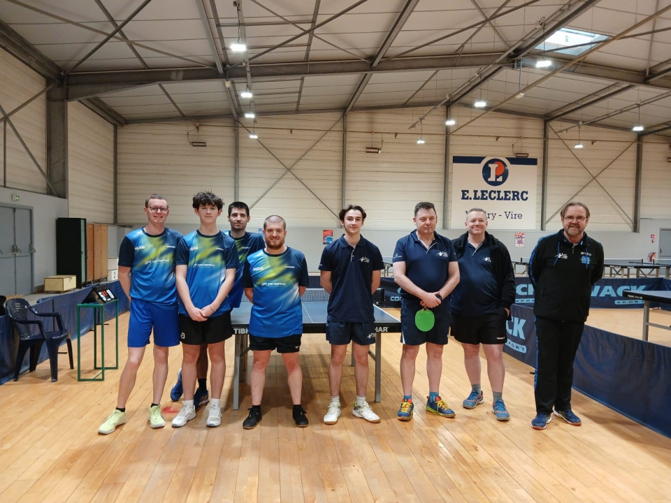 Vire 1 - Mortagne USTT 1